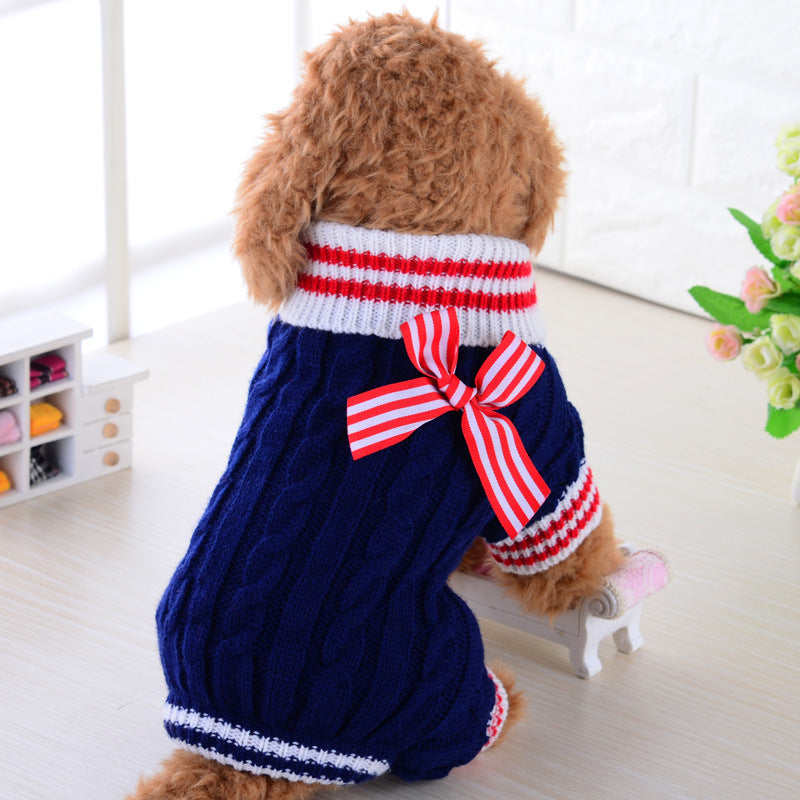 Warm Pet Sweater For Outdoor Wear