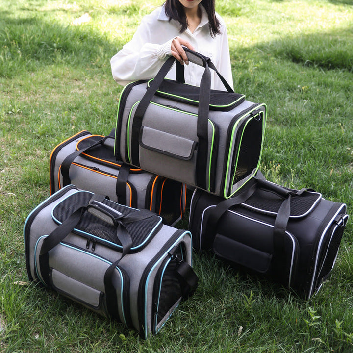 Discover the Ultimate Pet Travel Solution with Our Portable Expandable Foldable Pet Carrier Sling Bag
