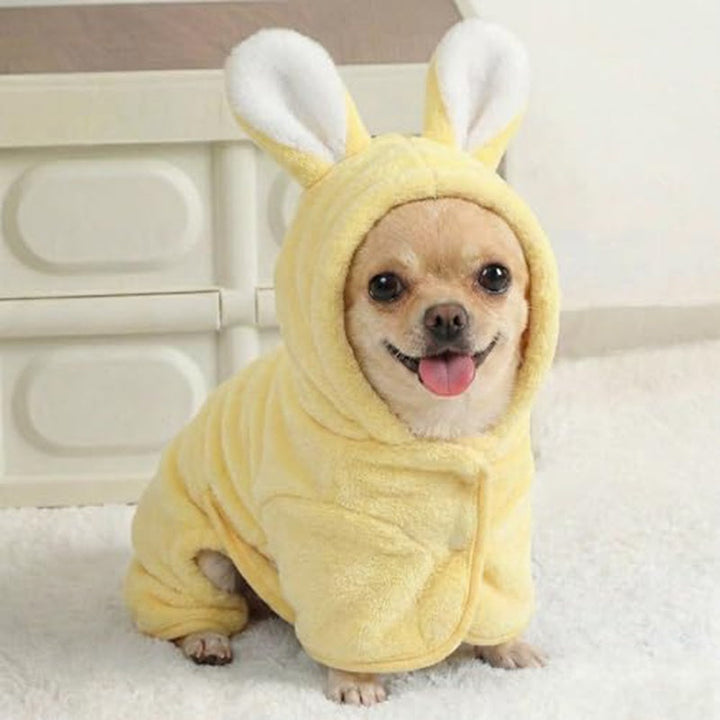 Why Your Pet Needs the Super Absorbent Pet Hooded Bathrobe Drying Towel