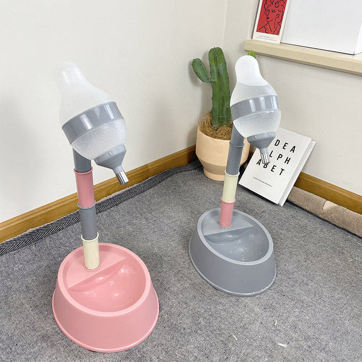 Transform Your Pet's Hydration with Our Automatic Pet Water Dispenser Feeding Bowl Stand